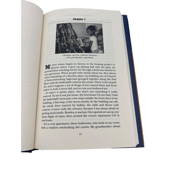 Chamique On Family Focus and Basketball 2000 First Edition Book Signed Scribner - Picture 8 of 8